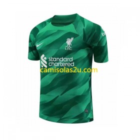 Camisolas de futebol Liverpool Guarda Redes Equipamento Principal 2023/24 Manga Curta